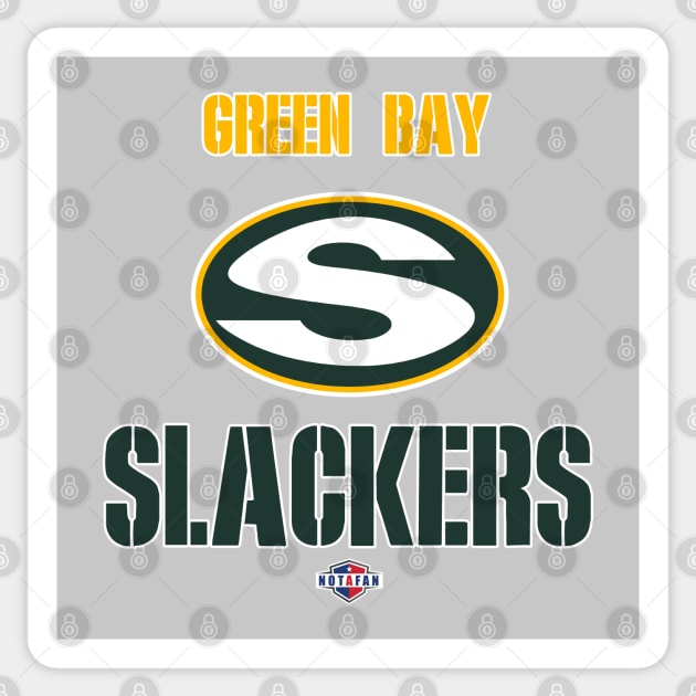 Green Bay Slackers Sticker by wifecta